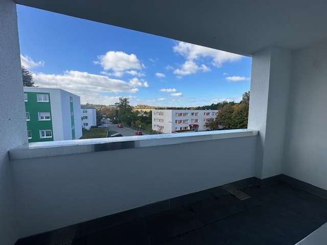 �berdachter Balkon Etagenwohnung Ulm