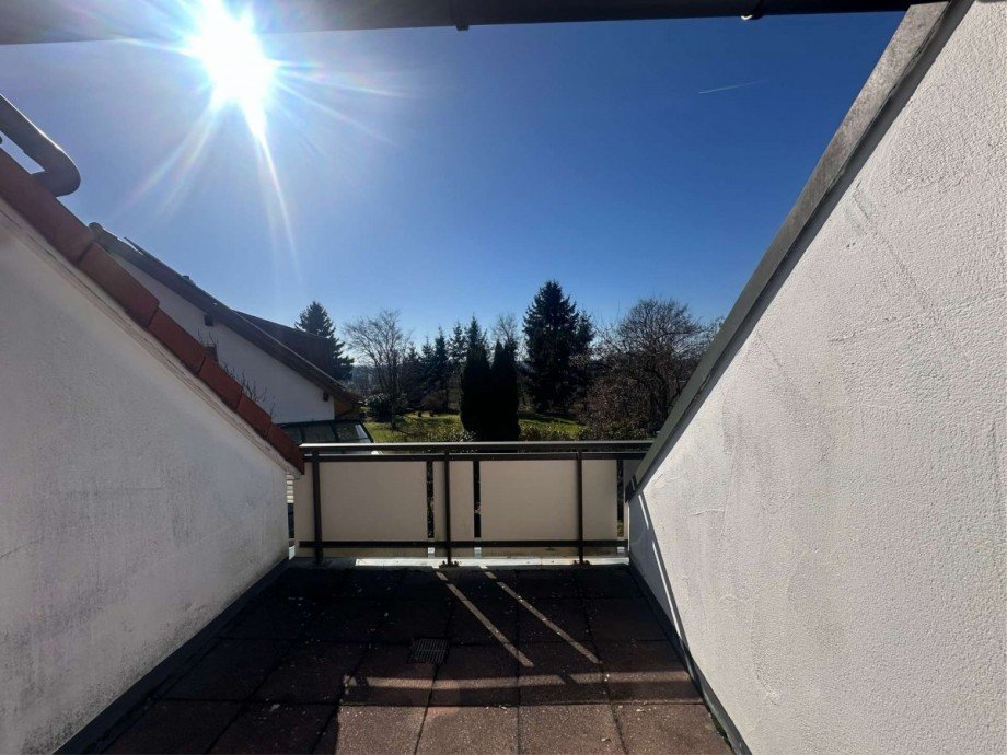 Balkon Dachgeschosswohnung Senden-Aufheim