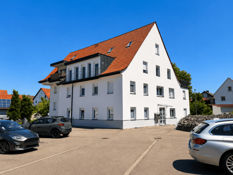 Au�enansicht Geb�ude Maisonettewohnung V�hringen