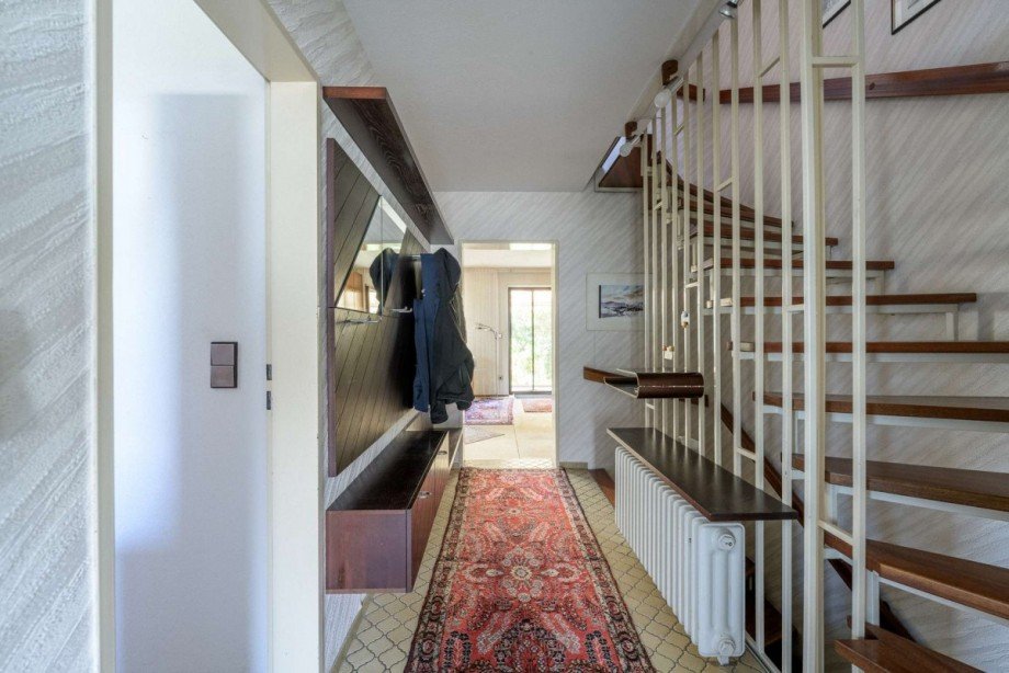 Eingangsbereich EG - Perspektive 1 Reihenmittelhaus Neu-Ulm