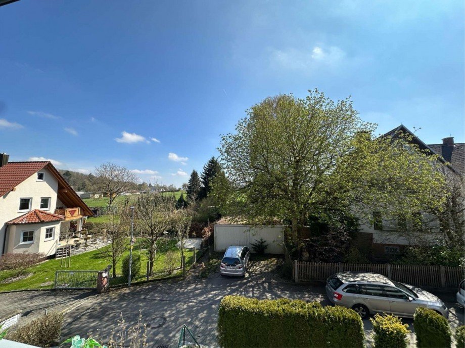 Aussicht Balkon Etagenwohnung Neu-Ulm