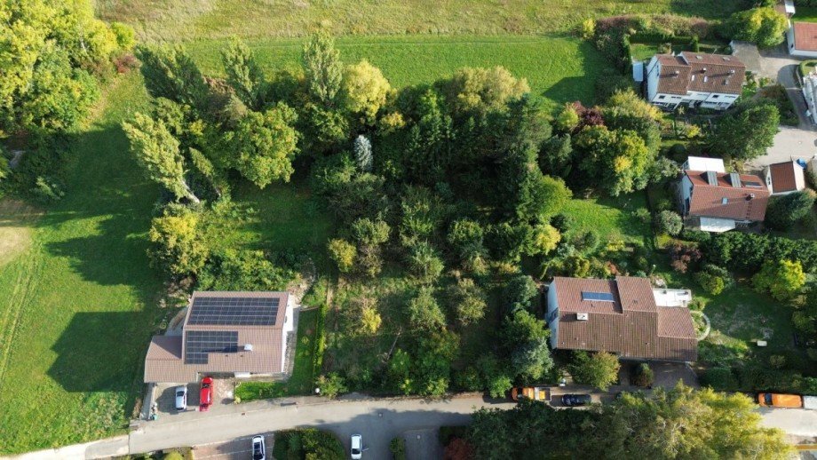 Vogelperspektive 2 Wohngrundst�ck Erbach