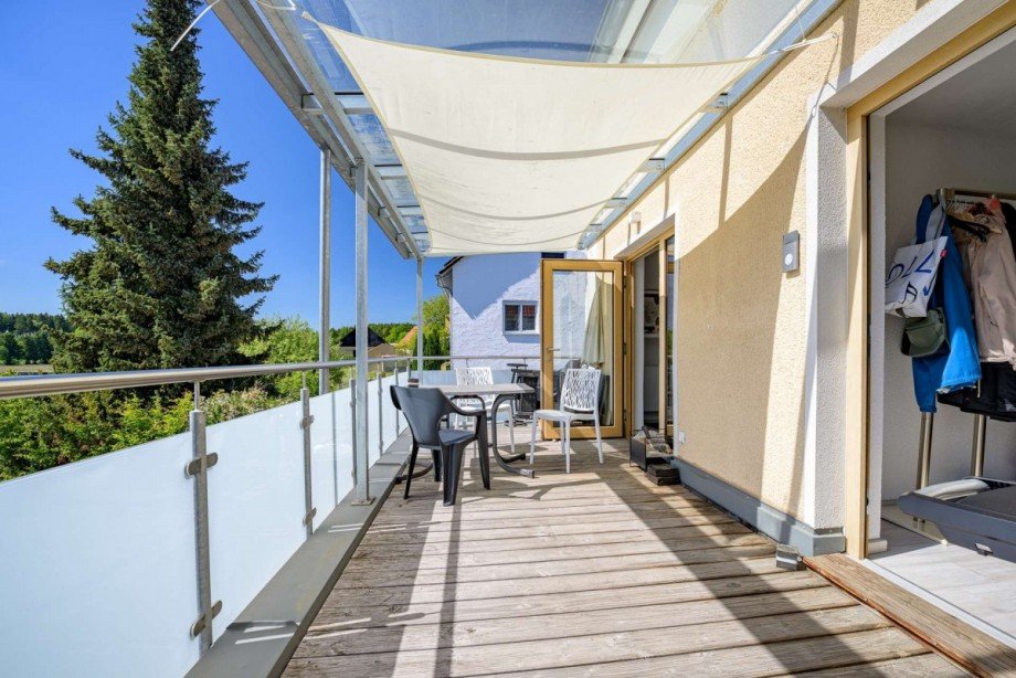 OG gro�er S�dwest Balkon Zweifamilienhaus Senden