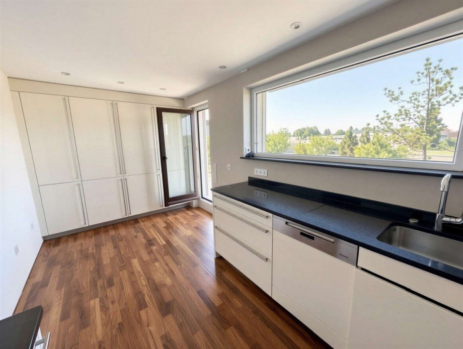 K�che Richtung Dachterrasse Penthousewohnung Neu-Ulm