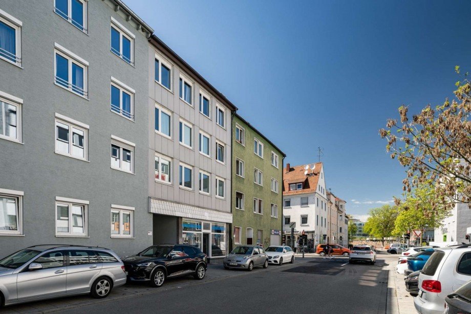 Au�enansicht Richtung Donau B�ro / Praxis Neu-Ulm