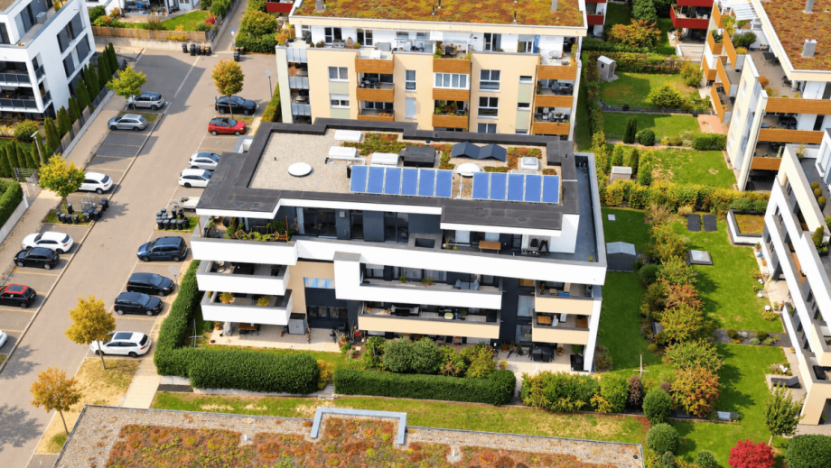 Luftaufnahme 2 Etagenwohnung Neu-Ulm