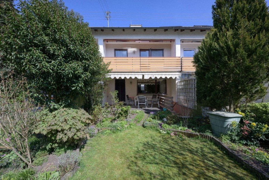 Au�enansicht Garten - Perspektive 2 Reihenmittelhaus Neu-Ulm