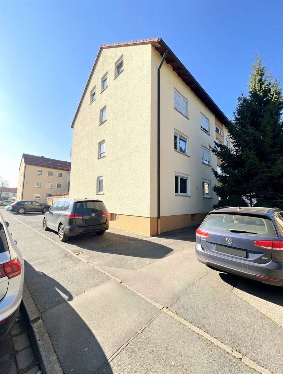 Au�enansicht Geb�ude Etagenwohnung Senden