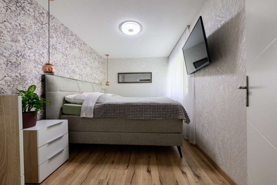 Kinderzimmer (siehe Grundriss), als Schlafzimmer genutzt Wohnung Blaustein