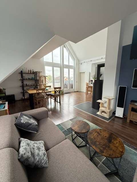 Wohnbereich Maisonettewohnung Neu-Ulm