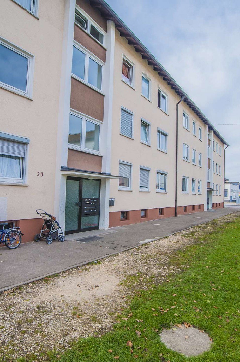 Ansicht S�d-Ost Etagenwohnung Senden