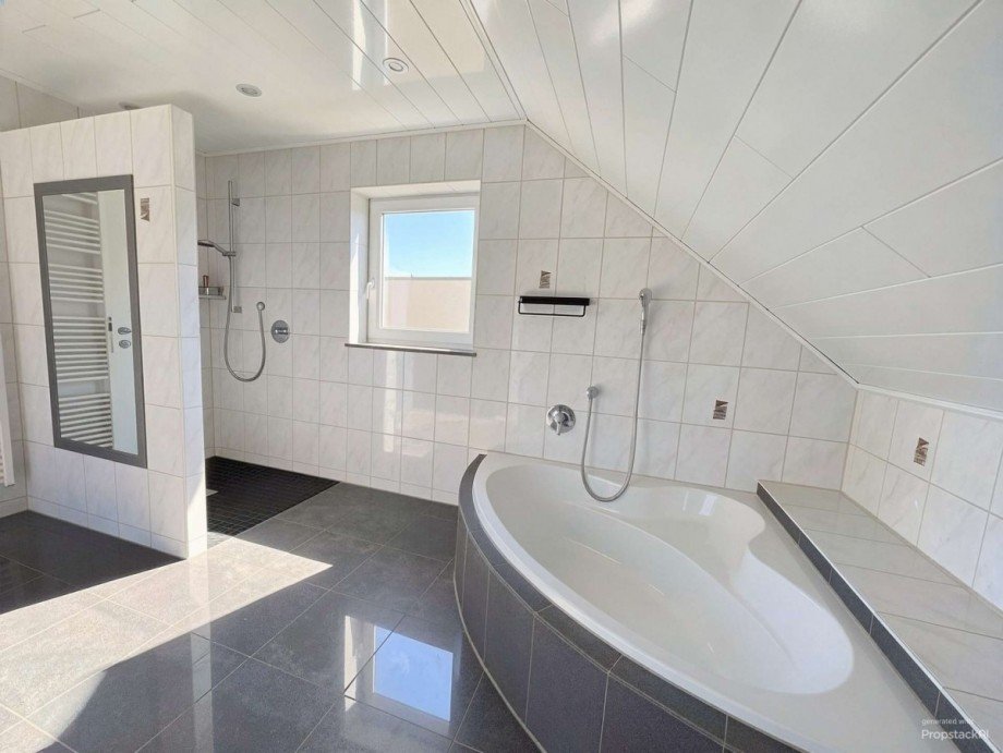 Bad Richtung Dusche Maisonettewohnung Beimerstetten