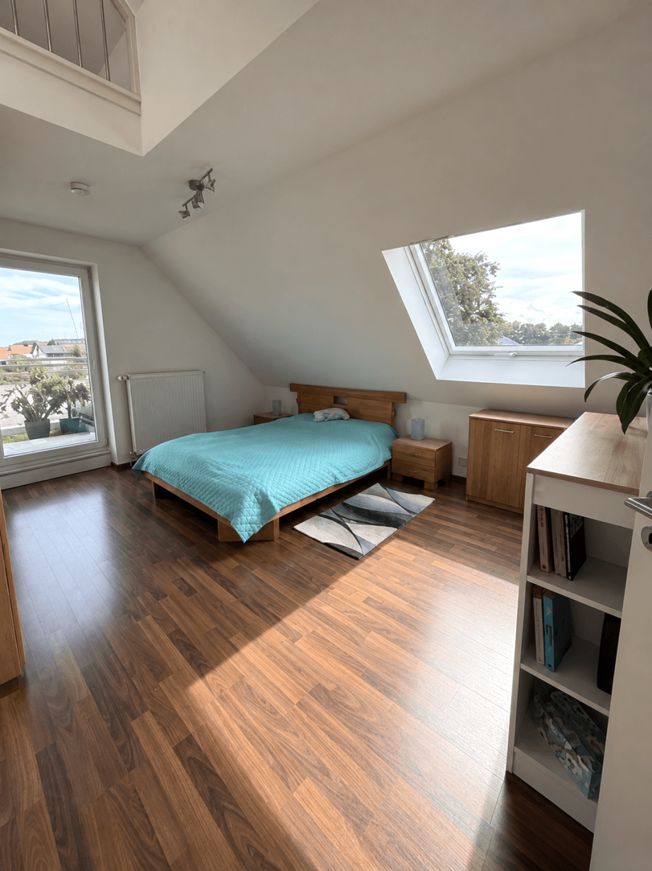 Schlafzimmer Maisonettewohnung Neu-Ulm