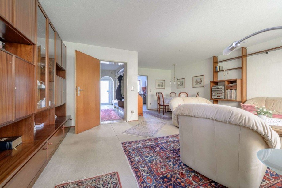 Wohnen EG - Perspektive 1 Reihenmittelhaus Neu-Ulm