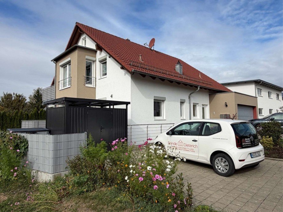 Au�enstellplatz mit Abstellh�tte Maisonettewohnung Beimerstetten