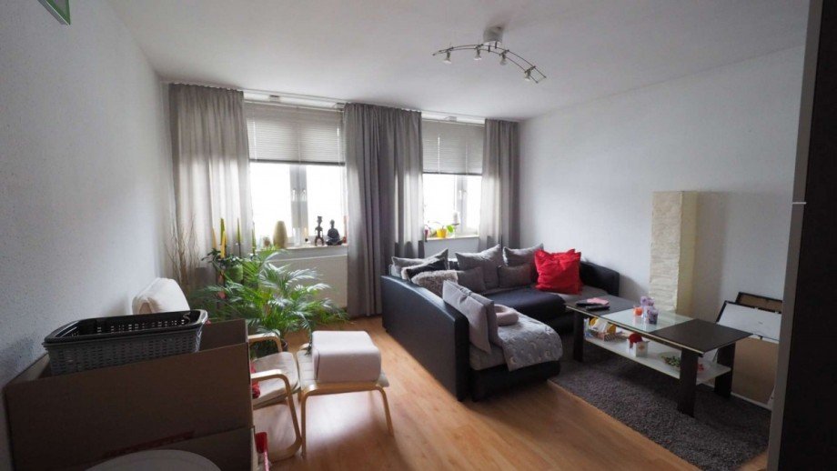 Beispiel Wohnzimmer Mehrfamilienhaus Neu-Ulm