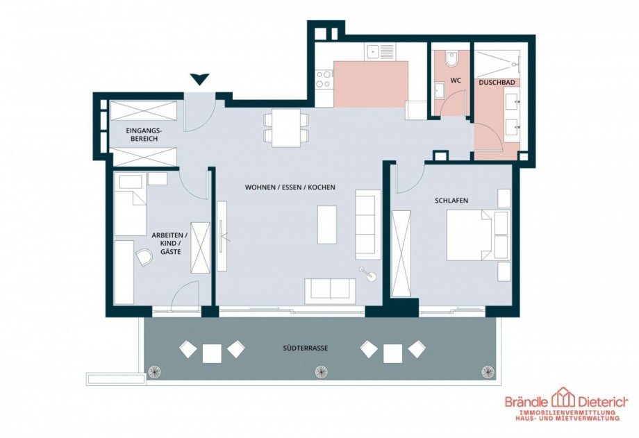 Grundriss Etagenwohnung Neu-Ulm