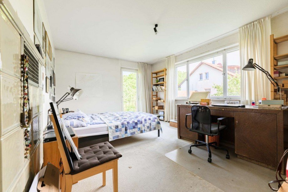 Schlafzimmer Obergeschoss Einfamilienhaus Ulm