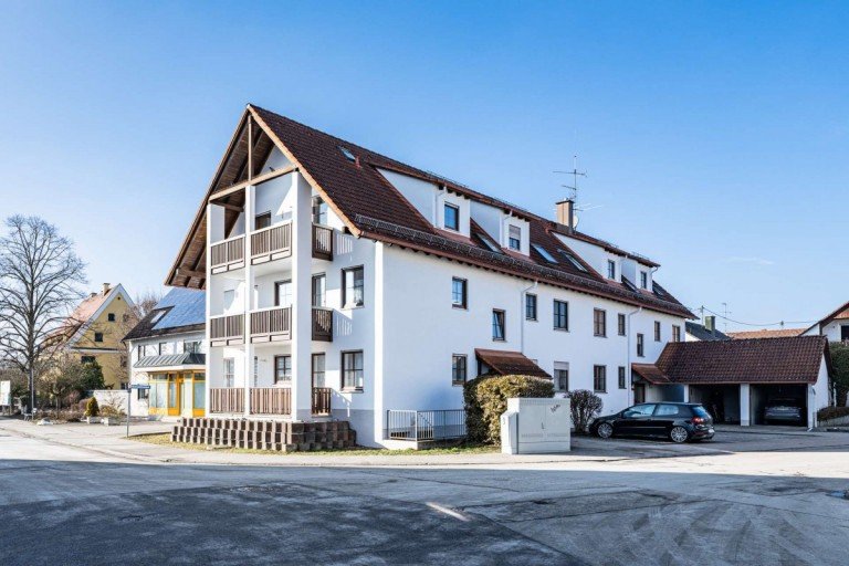 Au�enansicht Geb�ude Senden Etagenwohnung *ARCHIV* Kleines Schmuckst�ck - 2-Zi.-Wohnung in super Lage!