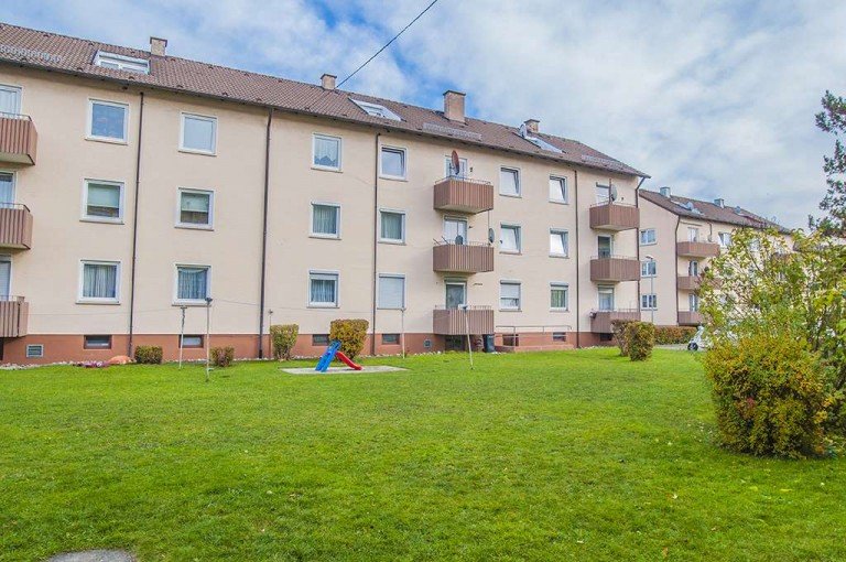 Ansicht Nord-West Senden Etagenwohnung Perfekt f�r Singles: Gro�es renoviertes 2- Zi. Apartment mit Balkon in Senden