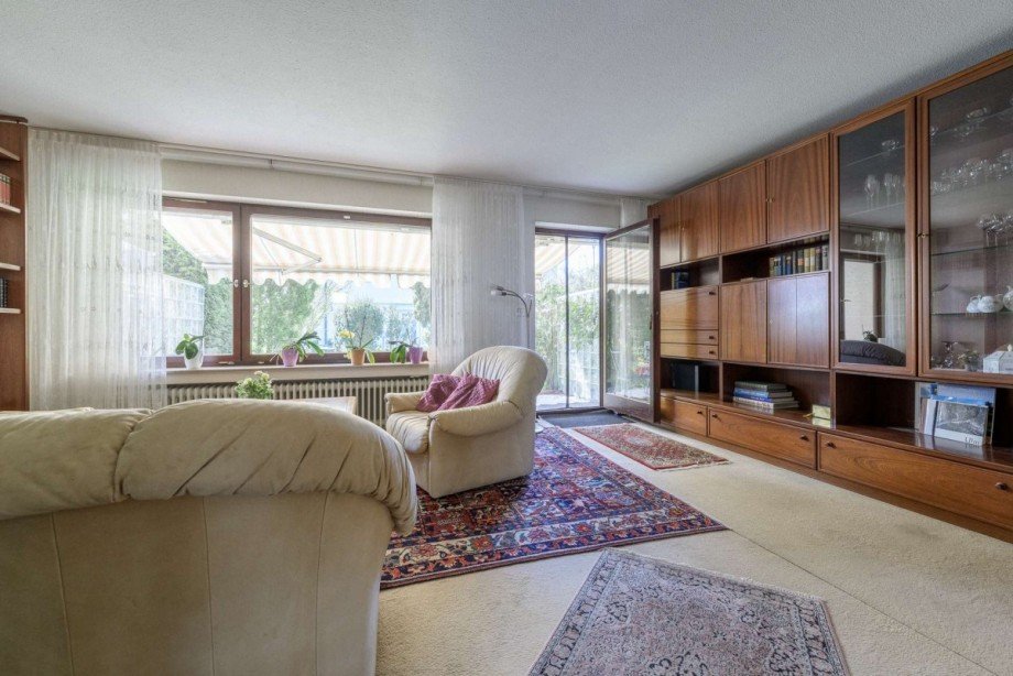 Wohnen EG - Perspektive 4 Reihenmittelhaus Neu-Ulm