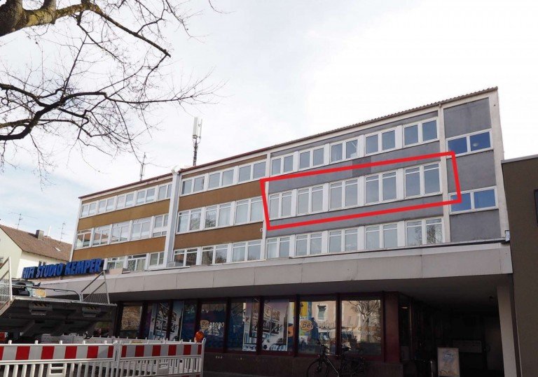 Au�enansicht 2 Etage Ulm B�rohaus +++ Beste Innenstadtlage+++ B�rofl�che in Ulm zu vermieten!