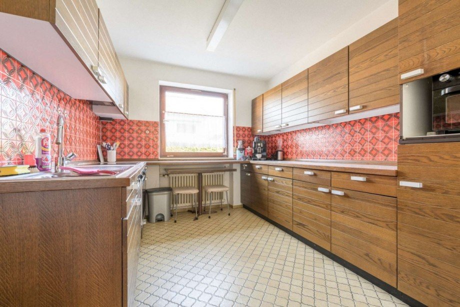 K�che EG - Perspektive 1 Reihenmittelhaus Neu-Ulm