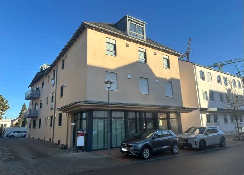 Au�enansicht Geb�ude Etagenwohnung Illertissen