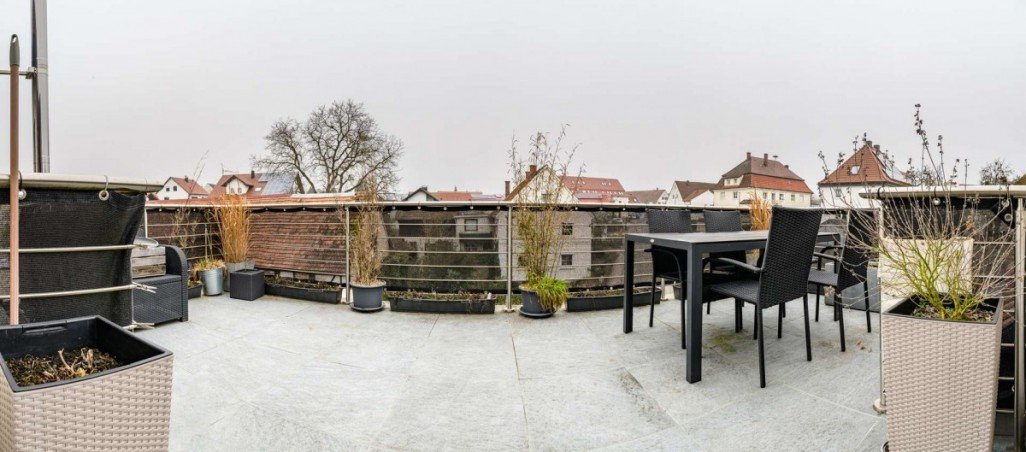 Balkon Maisonettewohnung V�hringen