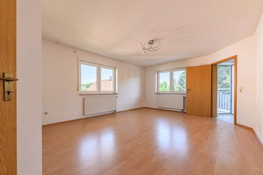 Wohnzimmer Etagenwohnung Neu-Ulm