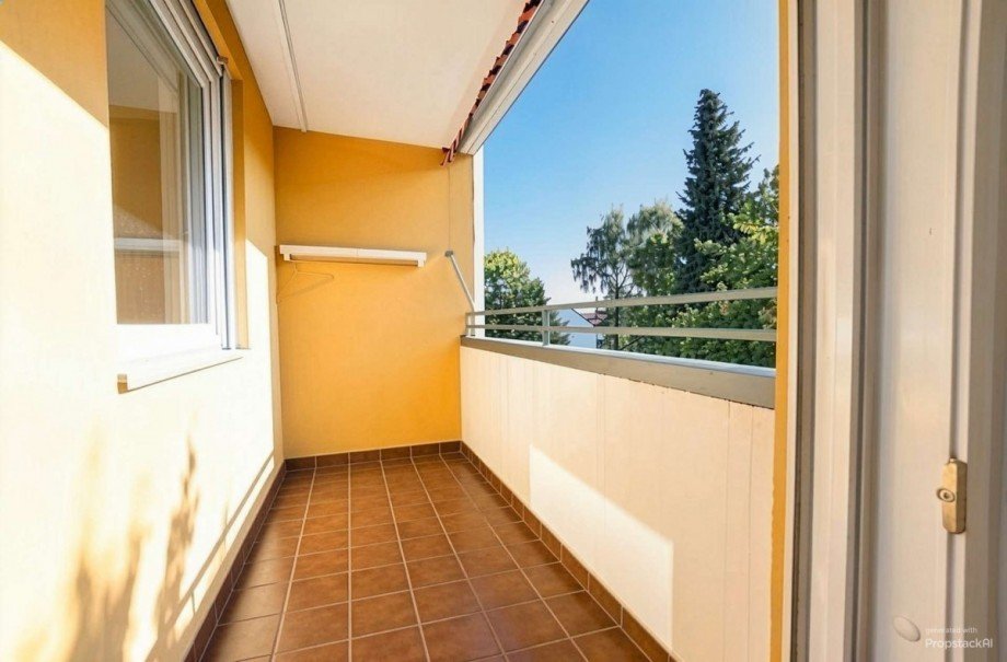 Balkon/Loggia Etagenwohnung Neu-Ulm/Pfuhl